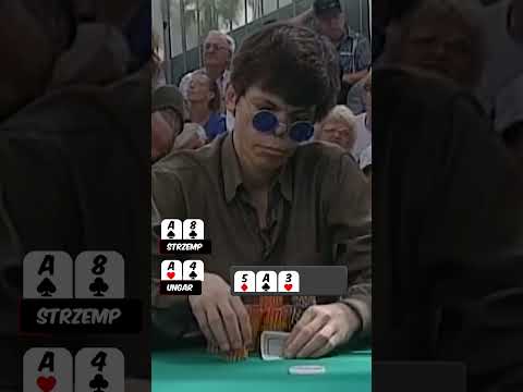 Witness the Exact Moment Stu Ungar Became a POKER ICON!