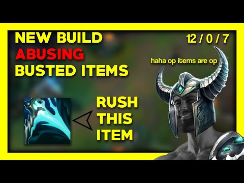 This new build is BUSTED on Tryndamere - Perfect game  w/ Mid Tryndamere