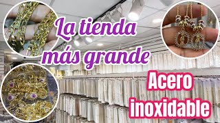 AQUI SE SURTEN LAS TIENDAS AQUI ES DONDE COMPRAN JOYERIA DE ACEO INOXIDABLE   INICIA TU NEGOCIO