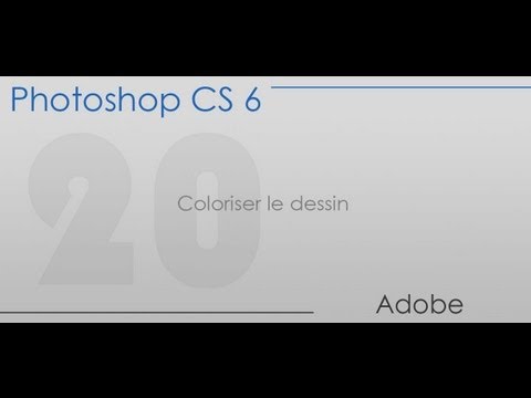 comment coloriser un dessin sur photoshop