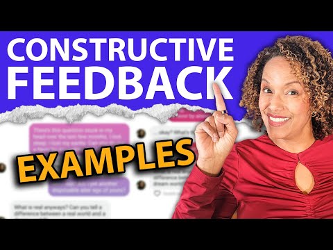 How to Give Constructive Feedback at Work