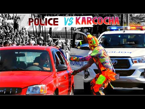 Broma a la policía - Prank on the police- KARCOCHA - Funny jokes in the world,  REMIX
