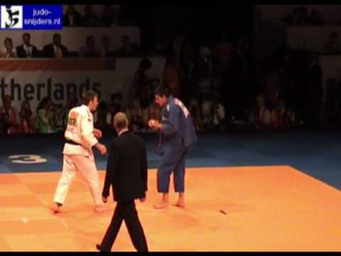 Judo 2009 Rotterdam: Mrvaljevic (MNE) - Bischof (GER) [-81kg].