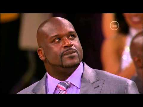 Lakers retire Shaq's 34 jersey to the rafters!