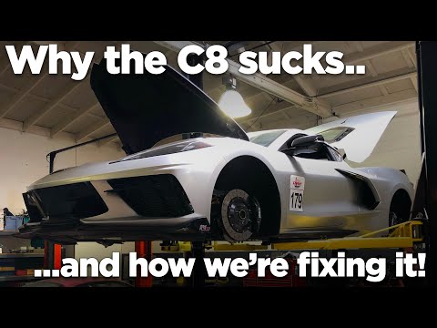 Why the C8 Corvette Sucks On Track.. and How We're Fixing It!