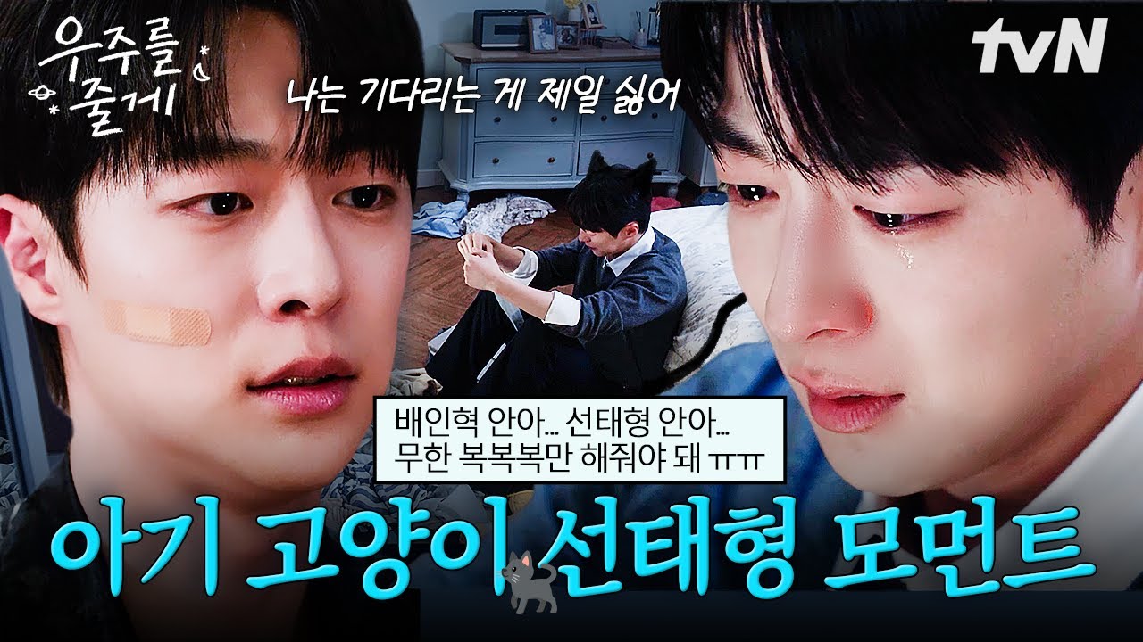 [#우주를줄게] 사실 난 처음 봤어 상처입은 야수같은 깊은 눈👀 2026년 티비엔 선정 그냥 안아주고 싶은 남