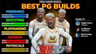 *NEW* BEST POINT GUARD BUILDS IN NBA 2K27 (NO WEAKNESSES) - BEST PG BUILD 2K27