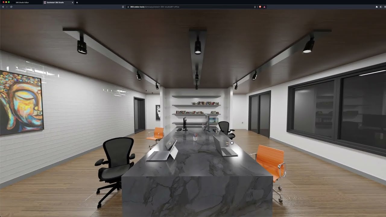 Exploring 360 Studio from webXR.tools - Quickstart Guide