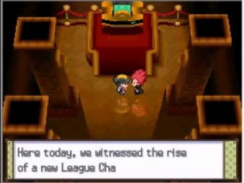 Pokemon Storm Silver Walkthrough 46 - Champion Lance & End Credits