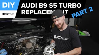 Audi S5 Turbocharger Replacement DIY (2018-2025 Audi B9 S4, S5 Sportback, SQ5, C8 A6, 3.0T Engine)