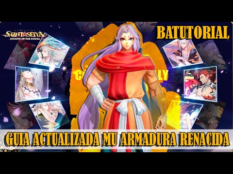 Mu de Aries:  Actualización guía, Cosmos y Equipos Saint Seiya Awakening