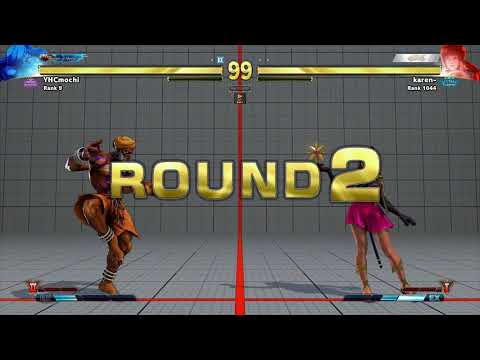 SFV~ Dhalsim (YHCmochi) vs. Menat (karen-) HD