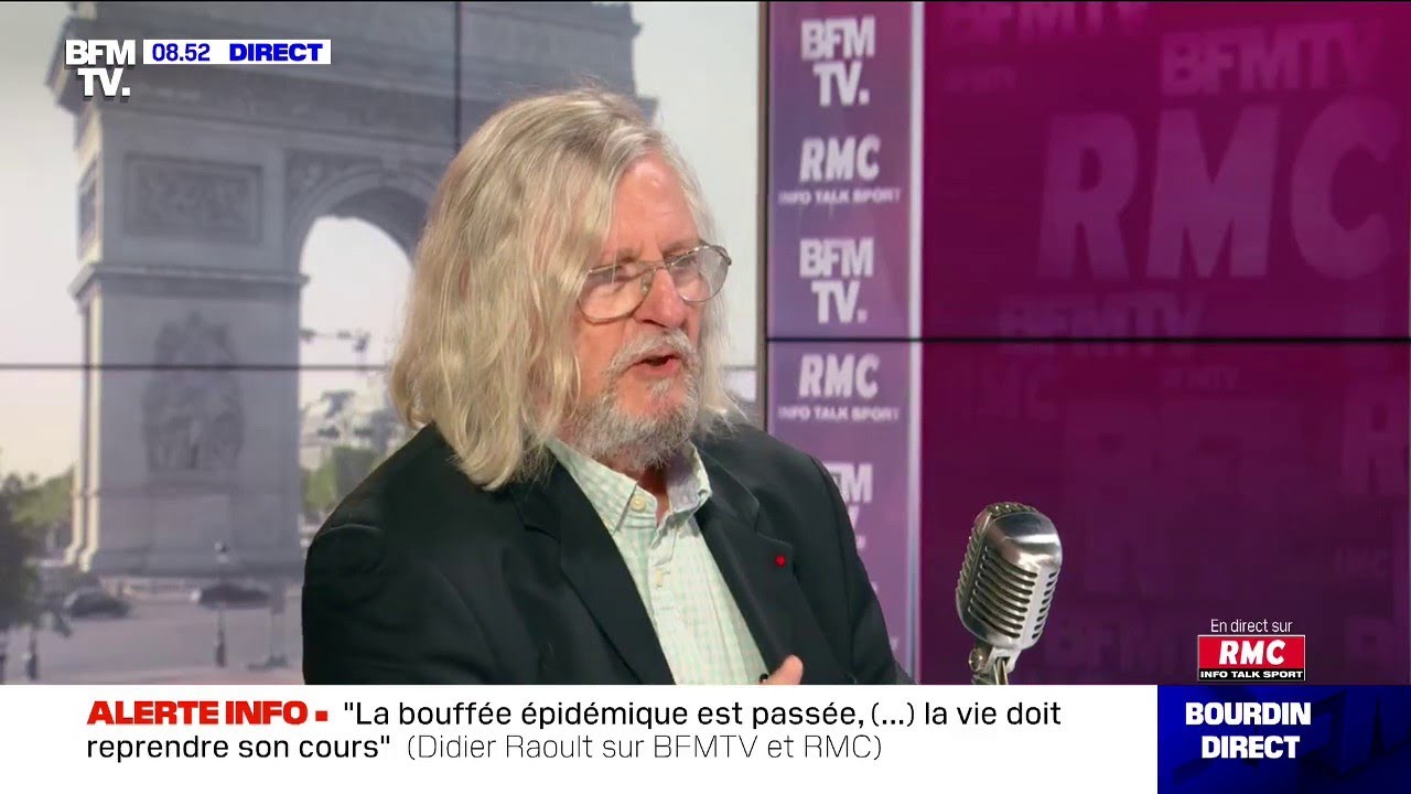 Réchauffement climatique: "Je suis sidéré qu'être sceptique soit une insulte" dit Didier Raoult