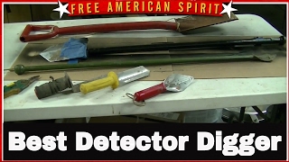Metal Detecting Shovel and Digger Tools For Beginners the treasure hunting tools I use