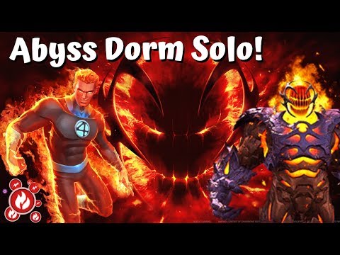 Human Torch Burns Abyss Dormammu! One-Shot! - Marvel Contest  of Champions