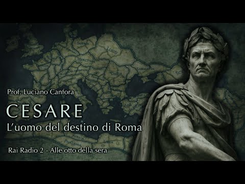 Cesare, l'uomo del destino di Roma - Luciano Canfora - Alle otto della sera [RAI - 2000]