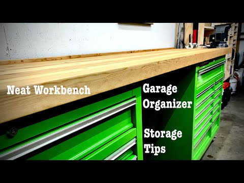 Garage Organizer and Workbench