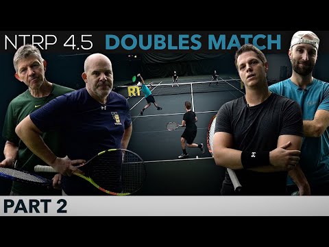 Angry Old Man vs Young Guns - NTRP 4.5 Doubles Match (Part 2)