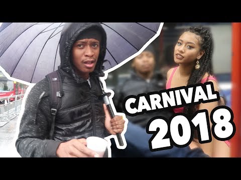 Notting Hill Carnival 2018 - PARTY IN THE RAIN!!
