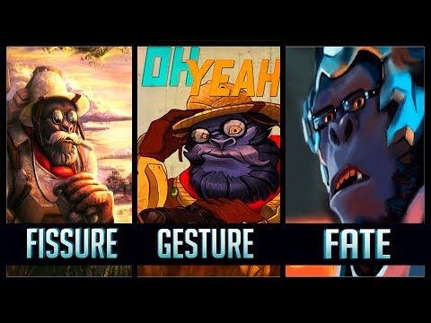 Fissure vs Fate vs Gesture - Gods of Winston 😱 | Overwatch Moments