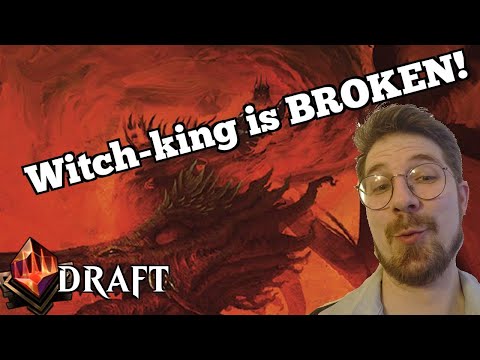 Witch-king is BROKEN! | Lord of the Rings Draft | MTG Arena