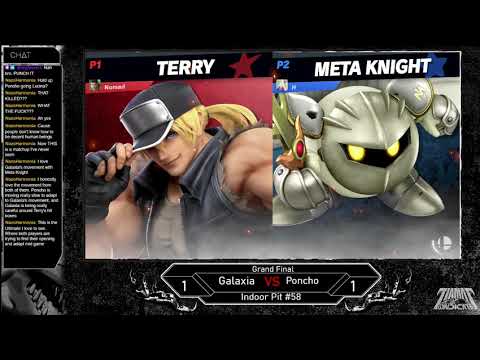The Indoor Pit #58 | Grand Final | Poncho(Lucina/Terry) VS Galaxia(Meta Knight)
