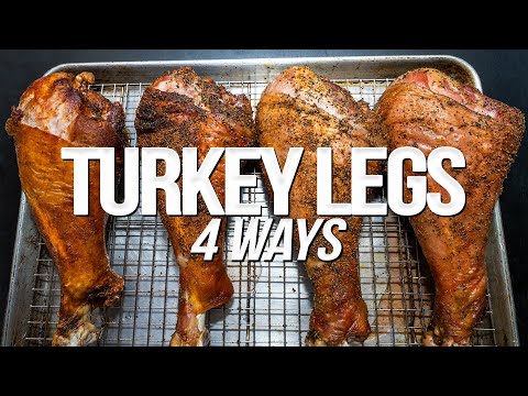 BIG JUICY TURKEY LEGS (EASY RECIPE FOR THANKSGIVING!) | SAM THE COOKING GUY