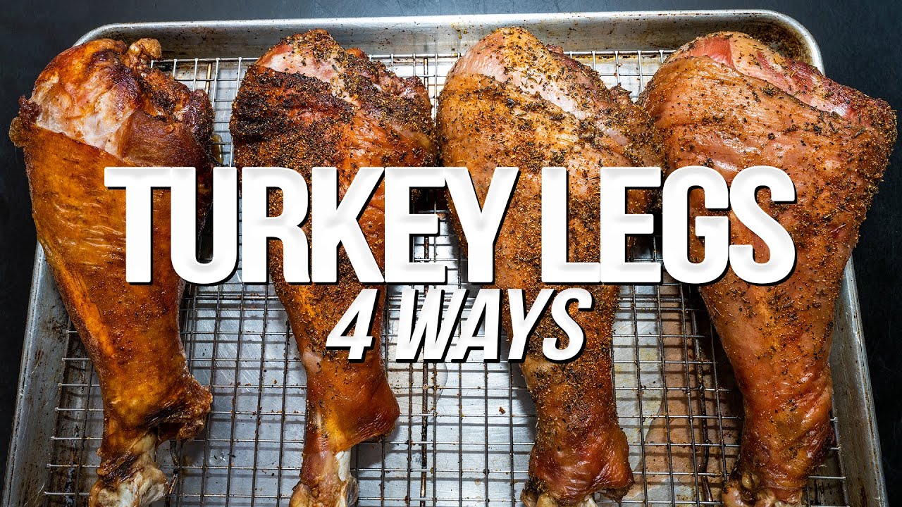 Giant fair-style turkey legs