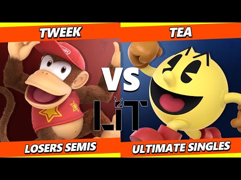Litvitational 3 LOSERS SEMIS - Tweek (Diddy Kong) Vs. Tea (Pac-Man) Smash Ultimate - SSBU