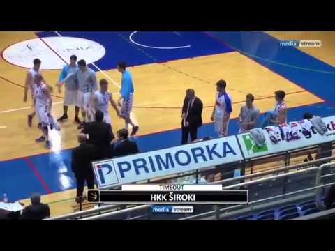 HKK ŠIROKI - KK Mladost 87:76 highlights!