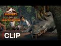 Nothosaurus VS Dilophosaurus | JURASSIC WORLD CAMP CRETACEOUS| NETFLIX