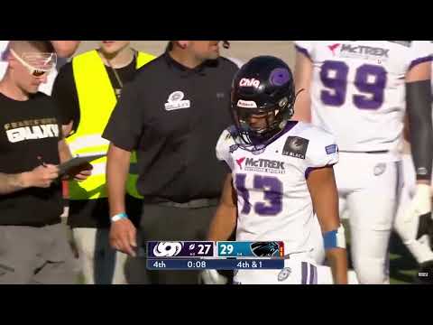 Crazy Ending to this European League of Football game (Frankfurt Galaxy vs Wroclaw Panthers)