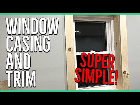 The Easiest Way to Install Window Casing and Trim