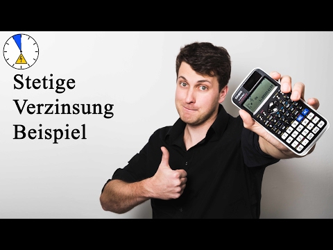 11 Stetige Verzinsung Formel plus Beispiel