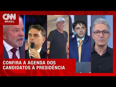 Eleições 2026:  Confira a agenda dos candidatos à presidência | CNN NOVO DIA