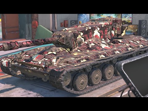 Concept 1B - 8 K Damage, 3.3 K Assist, Ghost Factory, Big Boss Mode - WoT Blitz Tier 10 Tank