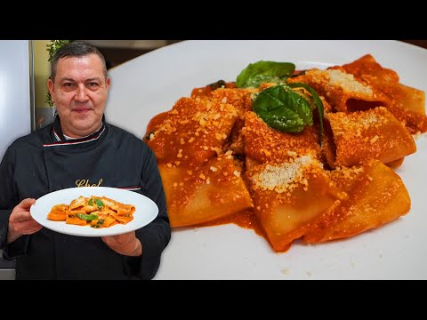 PACCHERI ALLA VITTORIO - Ricetta FATTA IN CASA del PIATTO da 3 STELLE MICHELIN