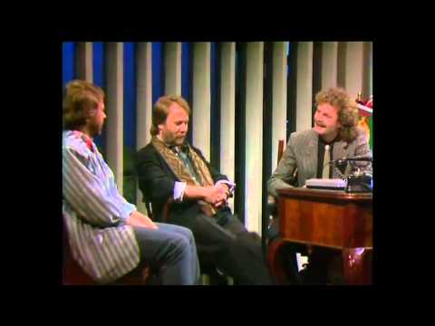 Björn & Benny (ABBA / Chess) on Danish TV in 1984