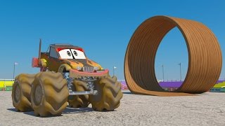 Car Wash 3D | Monster Truck Car Wash | Kids Videos | Monster truck stunts