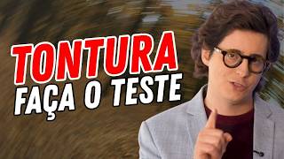 Tontura e Cristal Solto (VPPB)? Faça o TESTE e entenda o que você pode ter