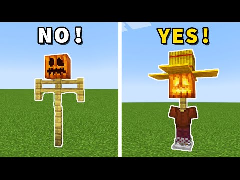 Terrifying Minecraft Scarecrow - Must Watch!