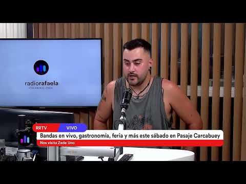 Bandas en vivo, gastronomía, feria y más este sábado en Pasaje Carcabuey