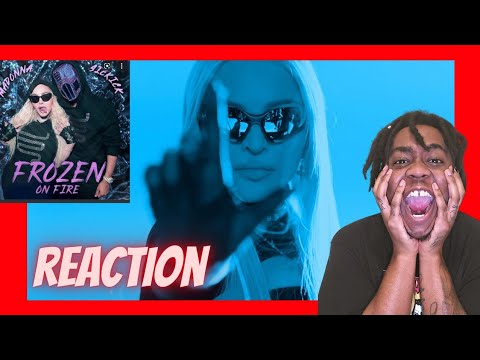 Madonna & Sickick- "Frozen On Fire" | Music Video  **REACTION**   @madonna