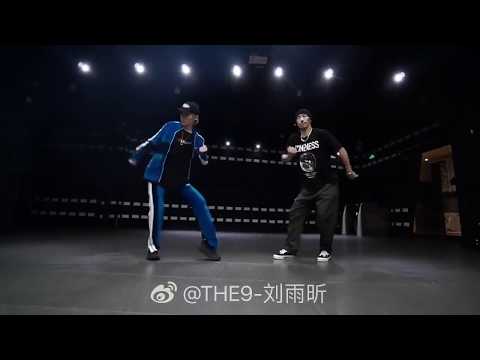 The9 Liu Yuxin and her dance mentor collab