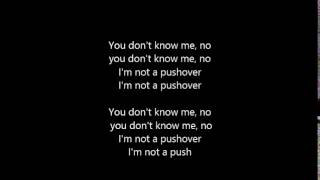 Manafest - Pushover lyrics