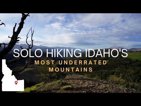 Solo Hiking Idaho's Most Underrated Mountains-Central Lemhi Loop