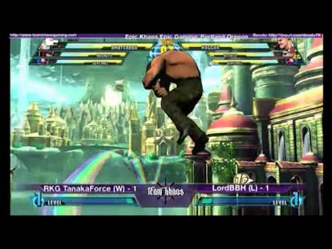 EPIC KHAOS MARCH MvC3 Singles Top 8 - RKG TanakaForce (W) vs LordBBH (L) Grand Finals 1