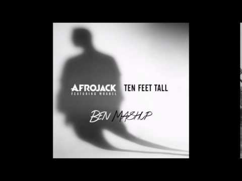Ten Feet Guitar Track -  Afrojack & Wrabel Vs. Sander Van Doorn & Firebeatz (Ben Mashup)