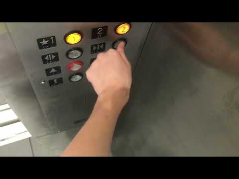 EPIC MOTOR! Scenic Montgomery Hydraulic Center Court Elevator @ Town Center @ Aurora - Aurora CO