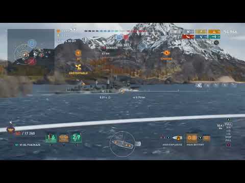 IJN Yukikaze — An utterly unreasonable series of events (World of Warships: Legends)